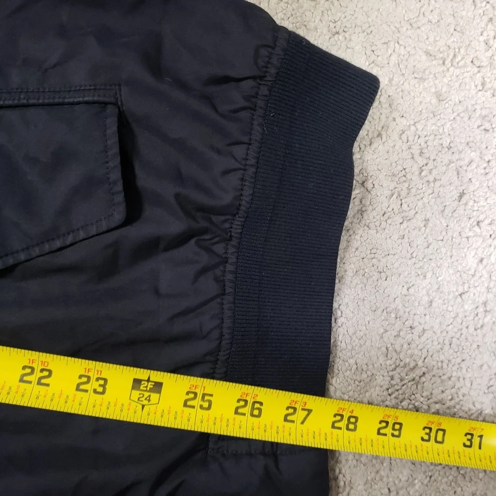 Polo Ralph Lauren Harrington Jacket Mens XL Black Full Zip Bi-Swing Windbreaker